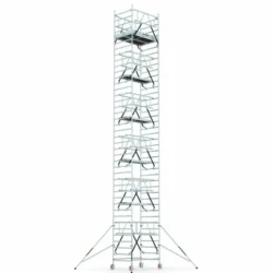 Torre de Andaime Móvel PERSUM Altezza Top L1360 13.60 M 120x180 CM