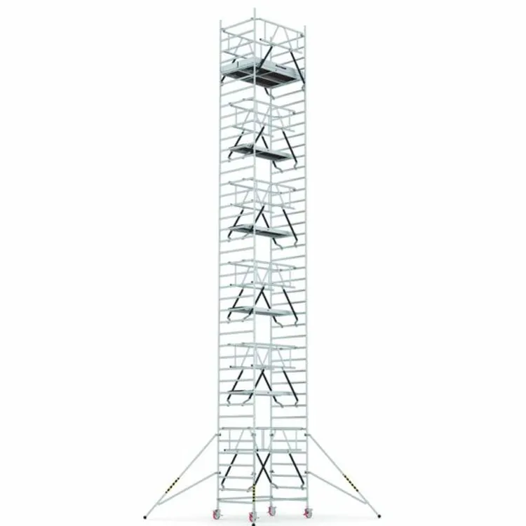 Torre de Andaime Móvel PERSUM Altezza Top L1360 13.60 M 120x180 CM