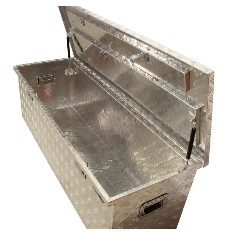 BAÚ FERRAMENTAS VAZIO EM ALUMÍNIO 1450X520X470mm