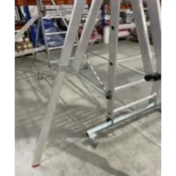 Andaime Semi-Profissional Alumínio LIT 5m 4.8m Trabalho 30 Degraus