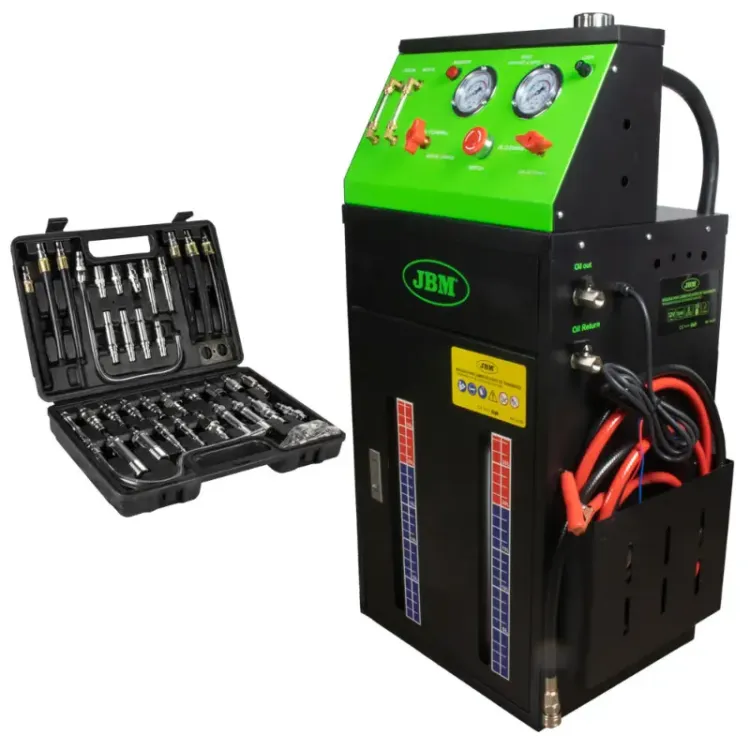 MÁQUINA DE TROCA DE ÓLEO DE TRANSMISSÃO AUTOMÁTICA JBM