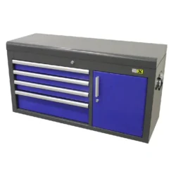 BAÚ DE FERRAMENTAS VAZIO COM 4 GAVETAS E ARRUMAÇÃO VKP