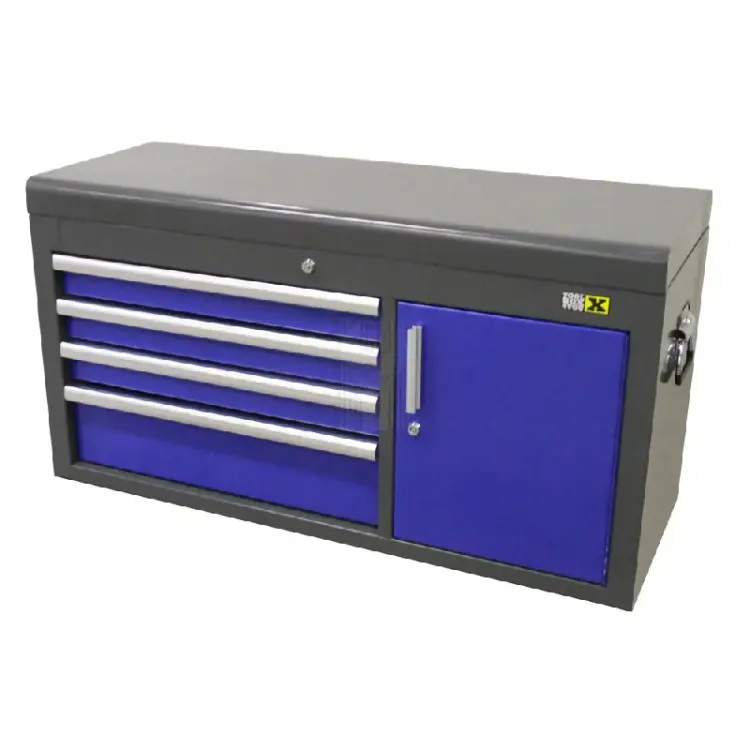 BAÚ DE FERRAMENTAS VAZIO COM 4 GAVETAS E ARRUMAÇÃO VKP