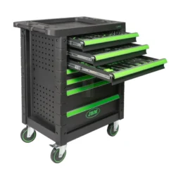 CARRINHO DE FERRAMENTAS 7 GAVETAS VERDE JBM