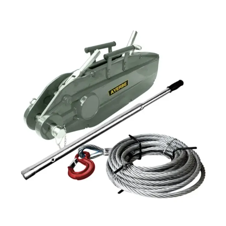 Guincho Manual Tirfor AY-TRAC 5.4 T Ayerbe 5.4 Toneladas 20m Cabo