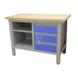 BANCADA TRABALHO PROFISSIONAL TAMPO DE MADEIRA VKP