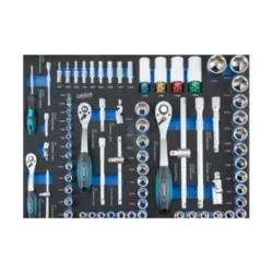 CARRO FERRAMENTAS 5 GAVETAS C/ 173 PCS LZ02 KOMPAK