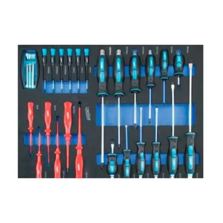 CARRO FERRAMENTAS 5 GAVETAS C/ 173 PCS LZ02 KOMPAK