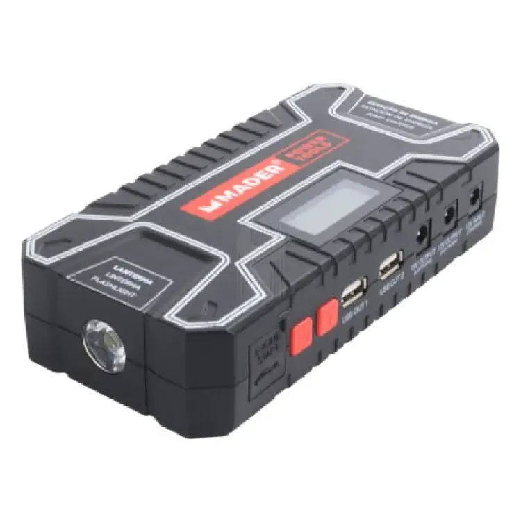 ESTAÇÃO DE ENERGIA 12AH POWER BANK + MINI COMPRESSOR MADER