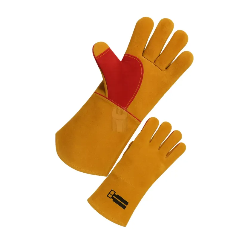 LUVAS SOLDADURA CRUDE PREMIUM CANHÃO LONGO HLV LUVAS SOLDADURA CRUDE PREMIUM CANHÃO LONGO HLV