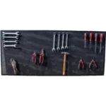 Painel Perfurado em chapa p/ Ferramentas RAVIOL 1350x600 mm