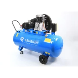 COMPRESSOR DE AR CORREIA 200L 4HP 10BAR TRIFÁSICO SAURIUM