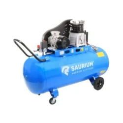 COMPRESSOR DE AR CORREIA 200L 4HP 10BAR TRIFÁSICO SAURIUM