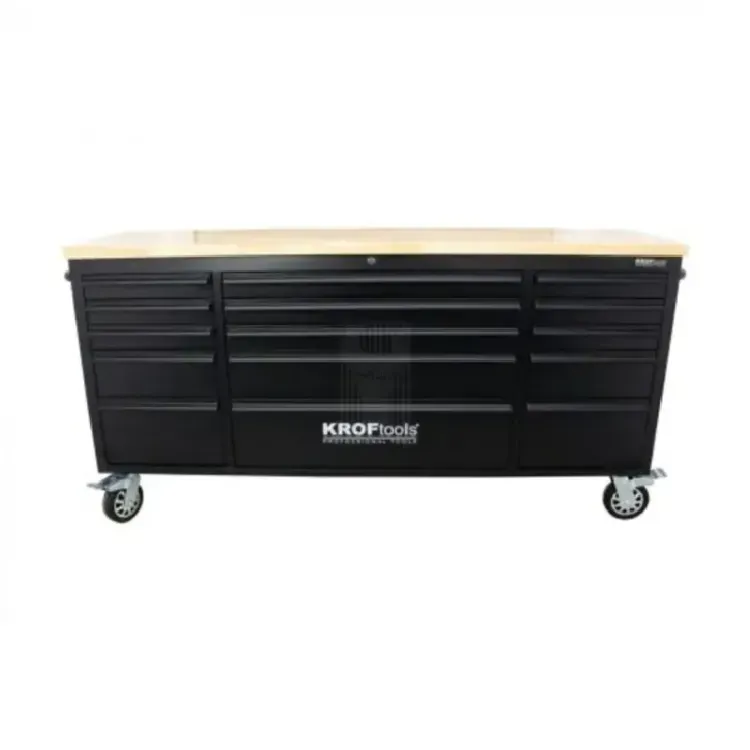 Carro de Trabalho 72" 15 Gavetas KROFTOOLS
