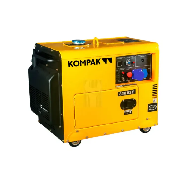 GERADOR DIESEL ARRANQUE ELÉCTRICO 5,3 KW 220V KOMPAK