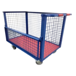 Contentor de Malha Meio Lateral ND 600kg 1345x730x1095mm