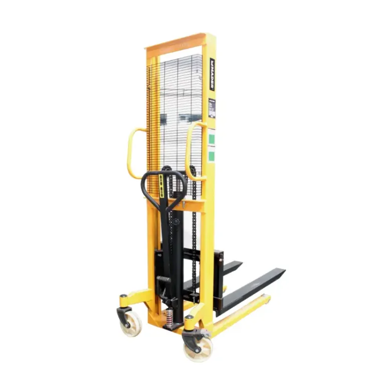 Empilhador Manual Hidráulico MADER 1000 Kg Elevação 1600 mm