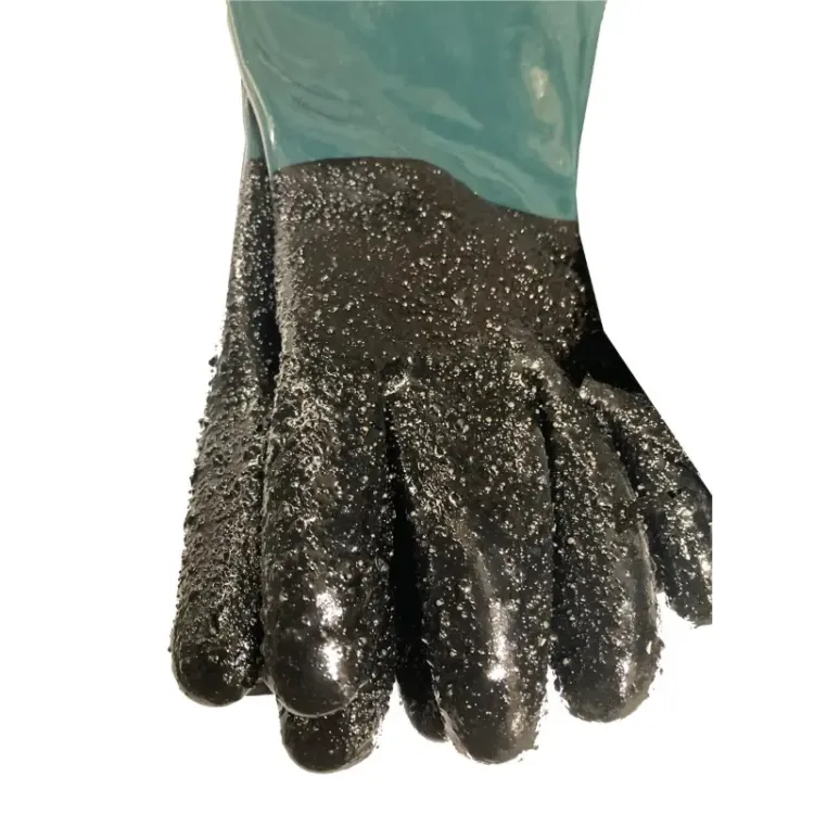 Luvas para Cabine de Decapagem Powered 850x560x460mm com Bico e Película