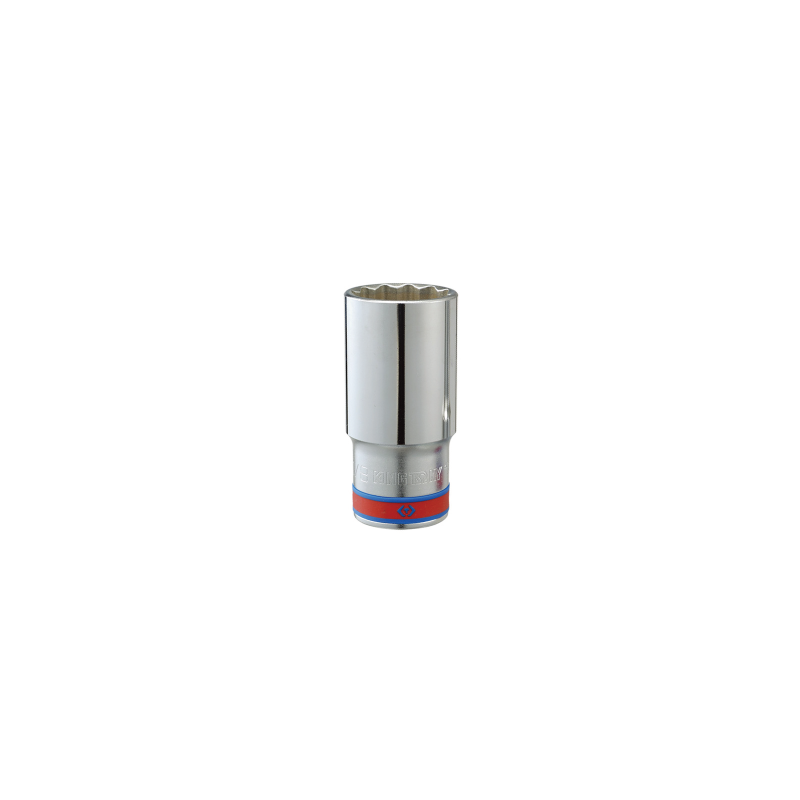 Chave de Caixa Longa Bi-Hexagonal KING TONY 1/2" 1-3/16"