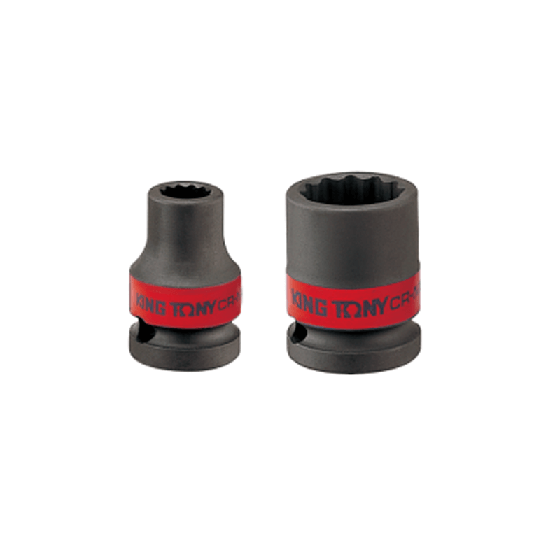 Chave de Impacto Bi-Hexagonal 1" - 1/2" KING TONY ANSI/ASME B107.2 Cromo-Molibdénio