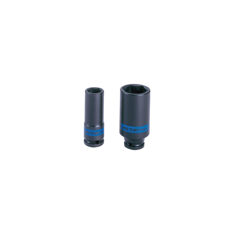 chave de impacto longa hexagonal 3 4 50mm king tony 1