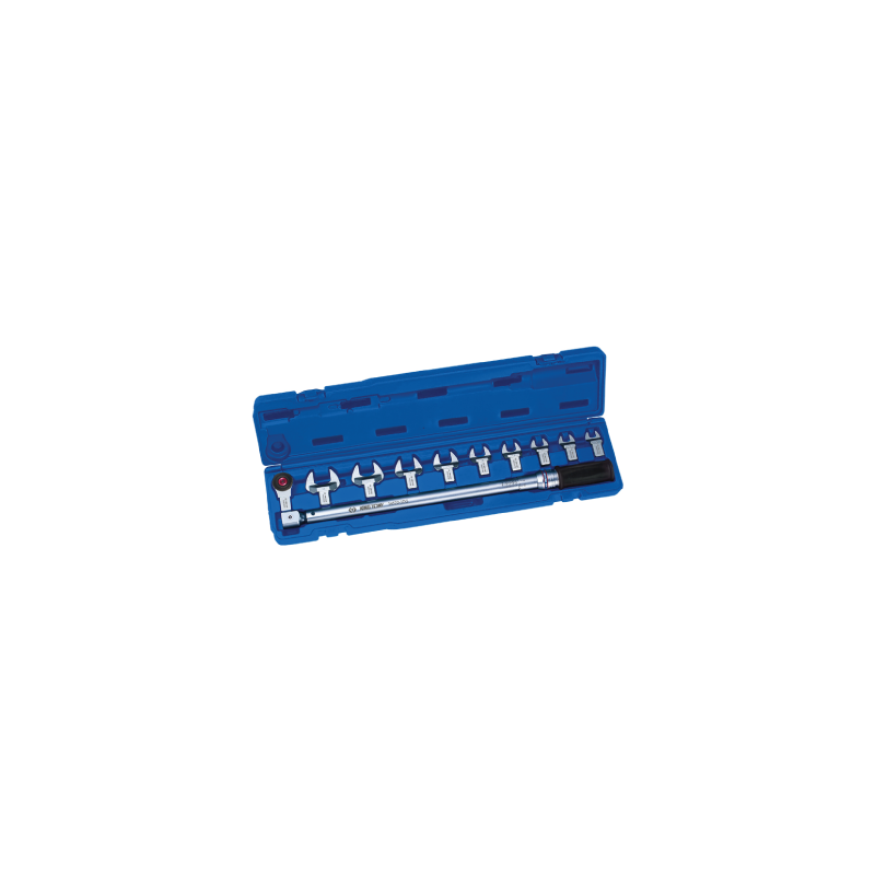 chave dinamometrica 40200 nm com jogo de pontas 14 x 18 mm 8 un king tony 1