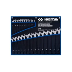 Conjunto de Chaves Combinadas KING TONY 26 Peças Perfil Estreito