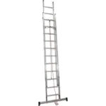 ESCADA DUPLA DE ALUMINIO C/ CORDA LIT PROFI 2+2 MT