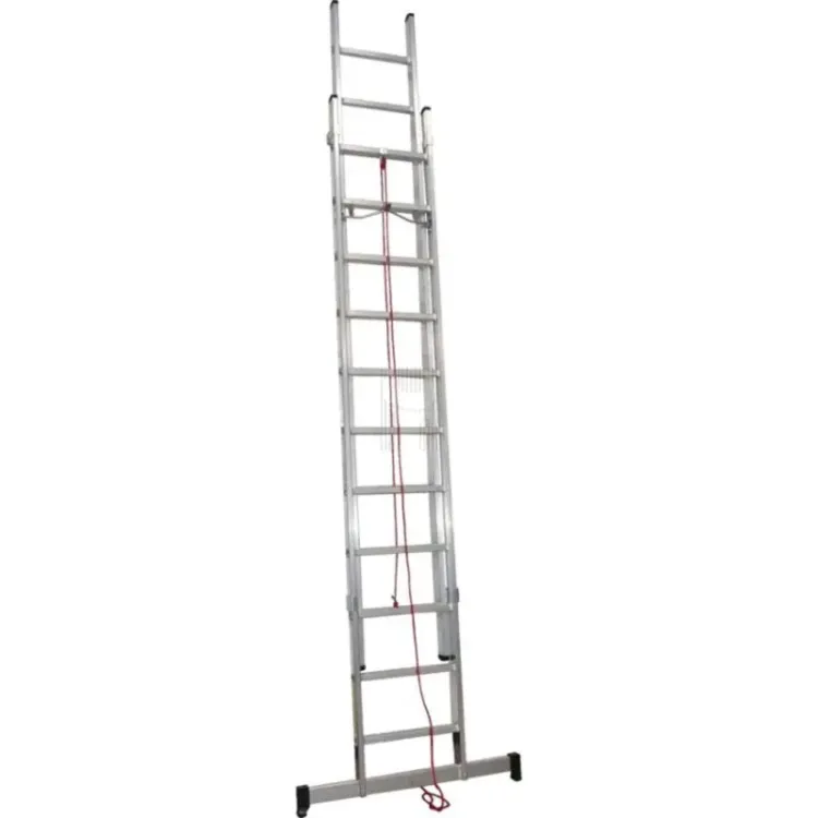 ESCADA DUPLA DE ALUMINIO C/ CORDA LIT PROFI 2+2 MT ESCADA DUPLA DE ALUMINIO C/ CORDA LIT PROFI 2+2 MT