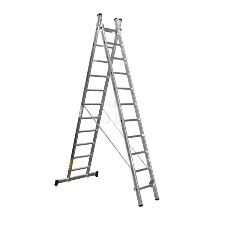 ESCADA DUPLA DE ALUMINIO C/ CORDA LIT PROFI 3.5+3.5 MT ESCADA DUPLA DE ALUMINIO C/ CORDA LIT PROFI 3.5+3.5 MT