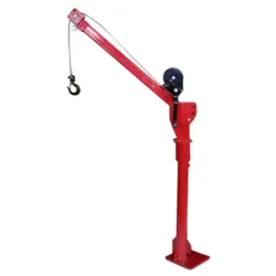GRUA REBOQUE 900KG COM GUIINCHO MANUAL - SEM MARCA