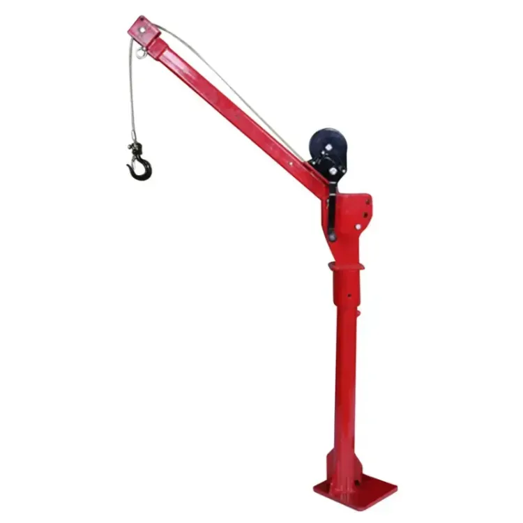 GRUA REBOQUE 900KG COM GUIINCHO MANUAL - SEM MARCA