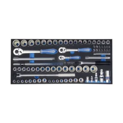 JOGO DE FERRAMENTAS PARA CARRO DE FERRAMENTAS 77 (UN.) 9-90310MR KING TONY