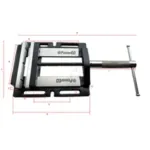 PRENSA PROFISSIONAL P/ ENGENHO FURAR 8" 200MM POWERED