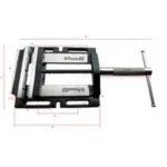 PRENSA PROFISSIONAL P/ ENGENHO FURAR 8" 200MM POWERED