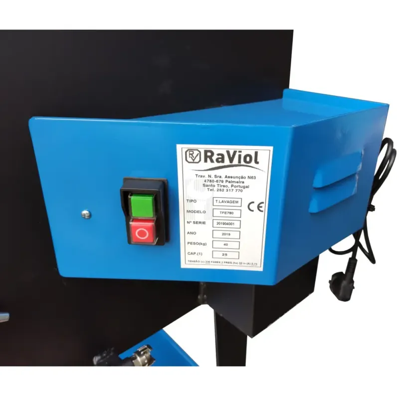 TANQUE DE LAVAGEM MEDIDA INTERIOR DA CUBA 40L C/ TAMPA