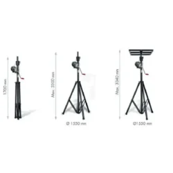 TORRE DE ELEVAÇÃO ELC-700 3,3MTS 85KG