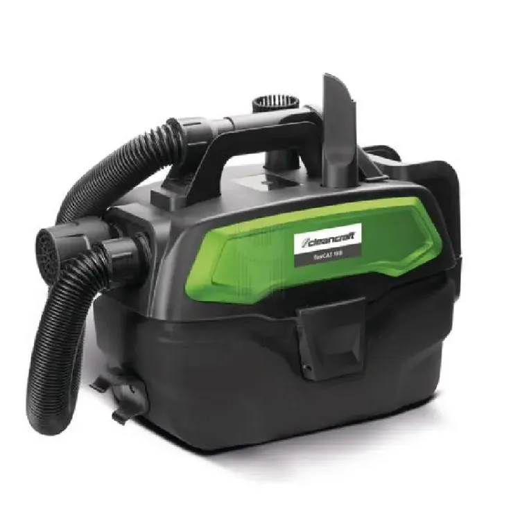 Aspirador Especial Sólidos e Líquidos Compacto CLEANCRAFT flexCAT 18B 18V 7.5L