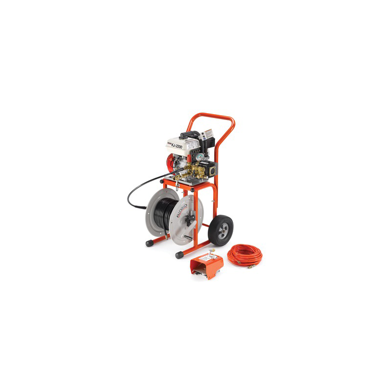 MANGUEIRA DE ALTA PRESSÃO D.I. DE 38' ID X 200' (61 M) RIDGID