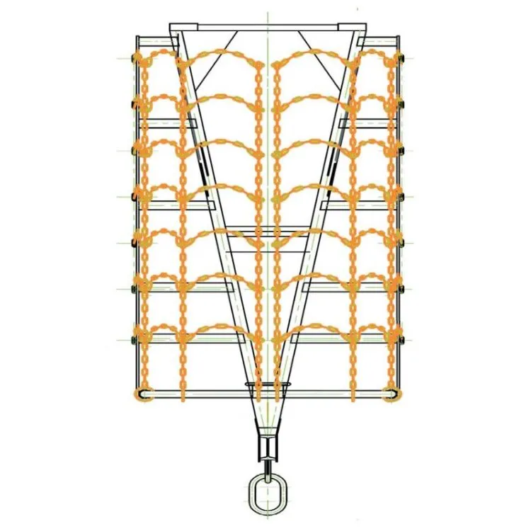 Porta-paletes para grua PRO-LIFT 2 Toneladas Elevação Regulável Com Proteção