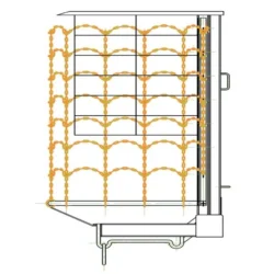 Porta-paletes para grua PRO-LIFT 2 Toneladas Elevação Regulável Com Proteção