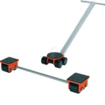 CONJ. 2 PATINS FIXOS 4+4 TON+ 1 PATIM DIRECIONAL 8 TON XILIN