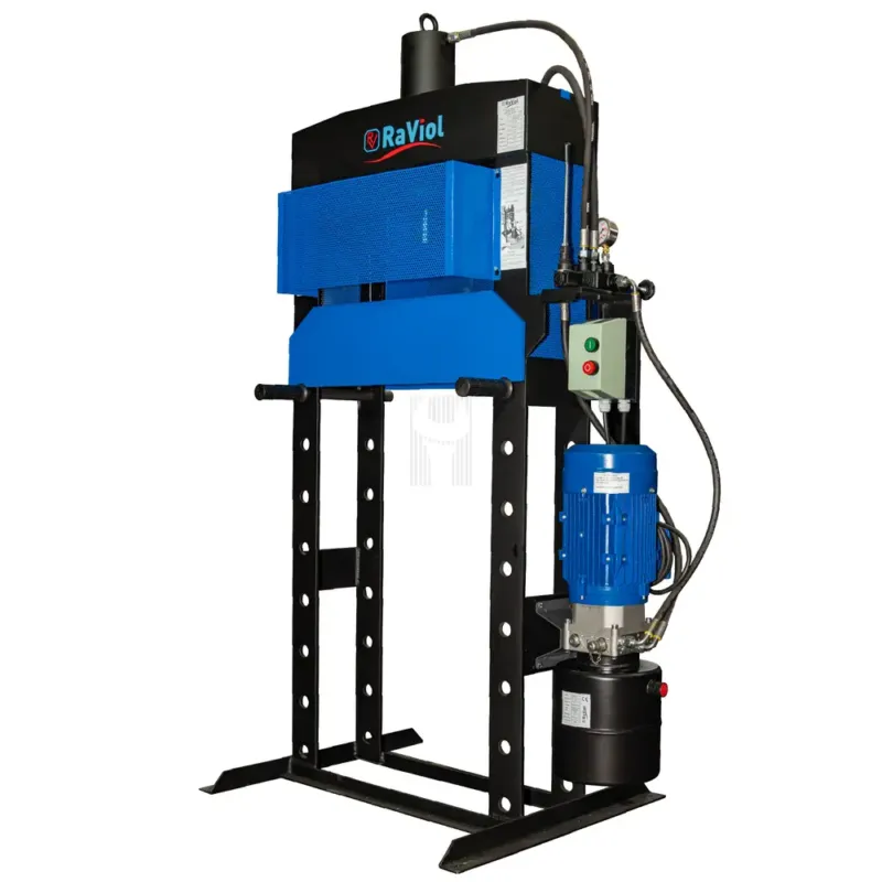 PRENSA ELECTRO-HIDRÁULICA COM HID. AMOVÍVEL 30 TON