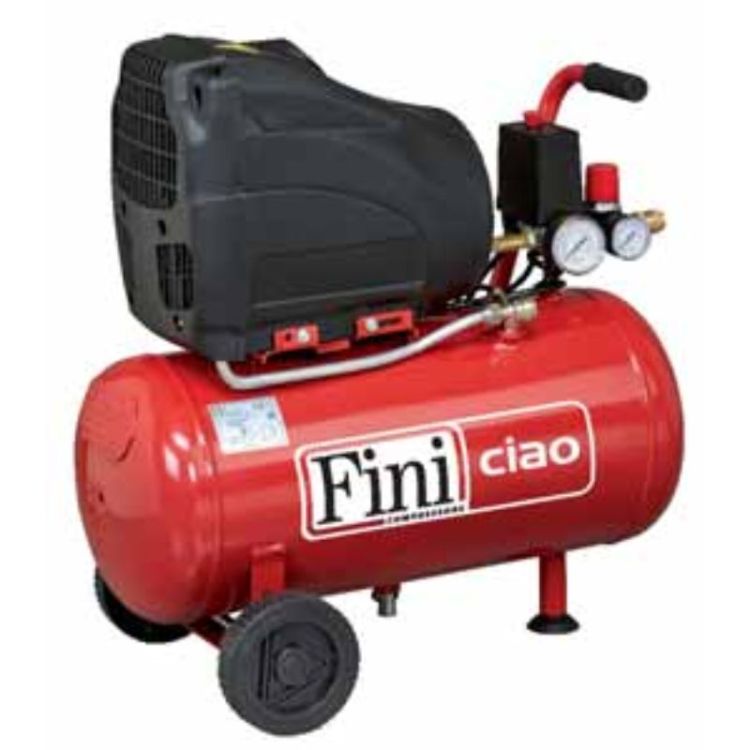COMPRESSOR COAXIAL S/ ÓLEO 24L FINI