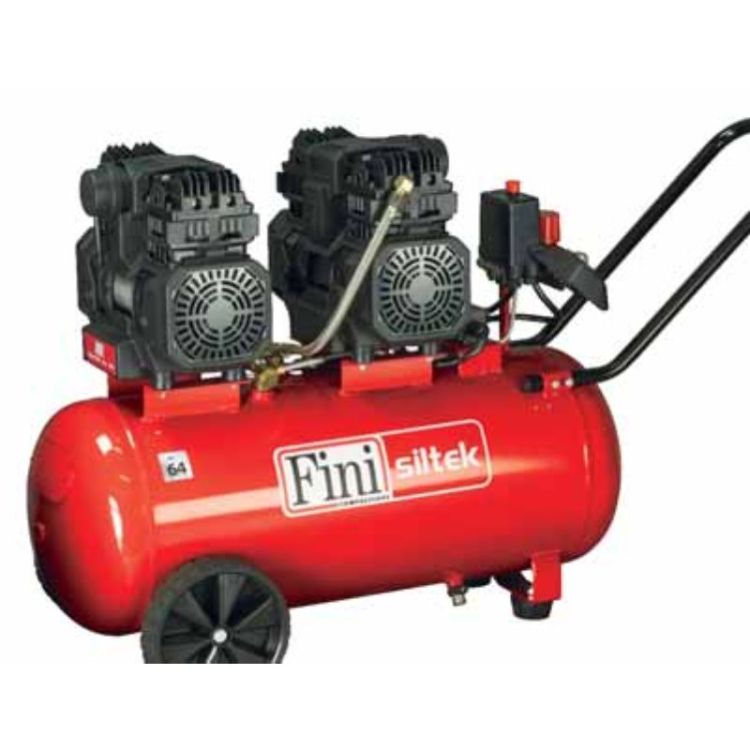 COMPRESSOR COAXIAL S/ ÓLEO SILTEK D 50L FINI
