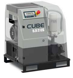 COMPRESSORES DE PARAFUSO CUBE C/ SECADOR INTEGRADO 5.5-10-270 FINI