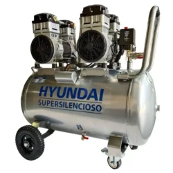 Compressor Silencioso HYUNDAI HYAC100-3S 100L 370L/min 230V