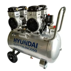 Compressor Silencioso HYUNDAI HYAC100-3S 100L 370L/min 230V
