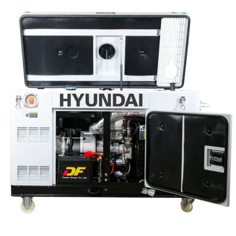 GERADOR MONOFÁSICO/TRIFÁSICO 12500W HYUNDAI