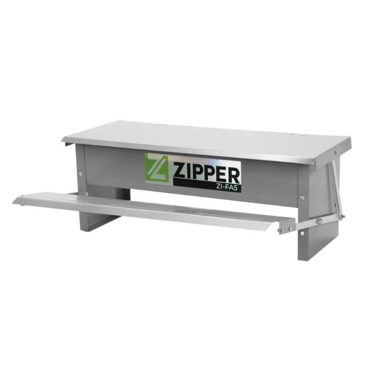 Alimentador Automático para Galinhas ZIPPER FA5 Aço Galvanizado 5kg 500g